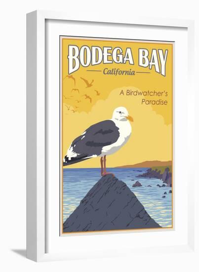 Bodega Bay-Steve Thomas-Framed Giclee Print