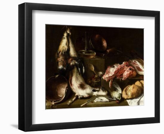 Bodegón De Cocina, Ca. 1664-Mateo Cerezo-Framed Giclee Print