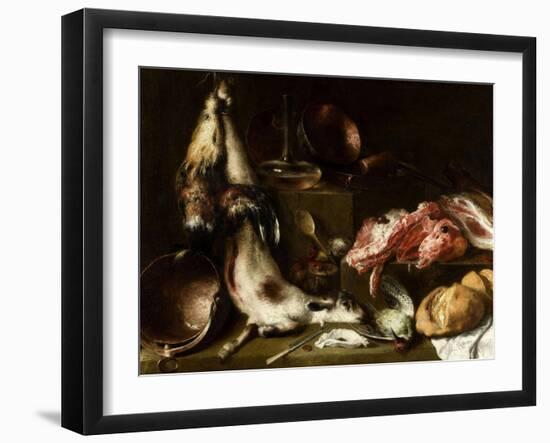 Bodegón De Cocina, Ca. 1664-Mateo Cerezo-Framed Giclee Print