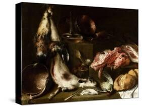 Bodegón De Cocina, Ca. 1664-Mateo Cerezo-Stretched Canvas