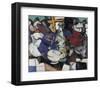 Bodegon Vibracionista-Rafael Barradas-Framed Art Print