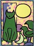 Sun Cat, 2000-Bodel Rikys-Framed Giclee Print