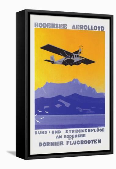 Bodensee Aerolloyd Flying Boat Tours-Marcel Dornier-Framed Stretched Canvas