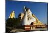 Bodhi Tataung, Buddha Statue of 129 M High, and Reclining Buddha-Tuul-Mounted Photographic Print