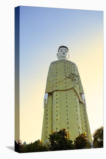 Bodhi Tataung Laykyun Sekkya Standing Buddha Statue, Monywa, Sagaing, Myanmar (Burma)-Alex Robinson-Stretched Canvas