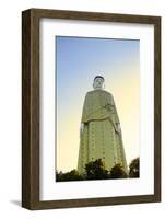 Bodhi Tataung Laykyun Sekkya Standing Buddha Statue, Monywa, Sagaing, Myanmar (Burma)-Alex Robinson-Framed Photographic Print