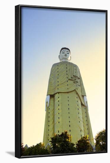 Bodhi Tataung Laykyun Sekkya Standing Buddha Statue, Monywa, Sagaing, Myanmar (Burma)-Alex Robinson-Framed Photographic Print