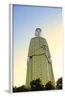 Bodhi Tataung Laykyun Sekkya Standing Buddha Statue, Monywa, Sagaing, Myanmar (Burma)-Alex Robinson-Framed Photographic Print