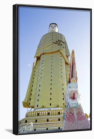 Bodhi Tataung Laykyun Sekkya Standing Buddha Statue, Monywa, Sagaing, Myanmar (Burma)-Alex Robinson-Framed Photographic Print