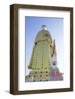 Bodhi Tataung Laykyun Sekkya Standing Buddha Statue, Monywa, Sagaing, Myanmar (Burma)-Alex Robinson-Framed Photographic Print