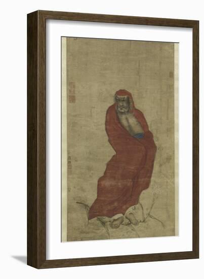 Bodhidharma Crossing the Yangzi-Hui Yan-Framed Giclee Print