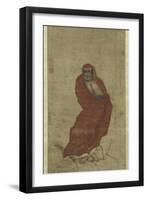 Bodhidharma Crossing the Yangzi-Hui Yan-Framed Giclee Print