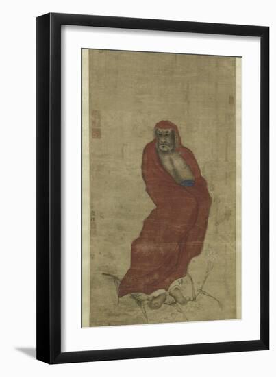 Bodhidharma Crossing the Yangzi-Hui Yan-Framed Giclee Print