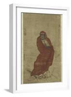 Bodhidharma Crossing the Yangzi-Hui Yan-Framed Giclee Print