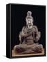 Bodhisattva assis esquissant le geste de l'argumentation-null-Framed Stretched Canvas