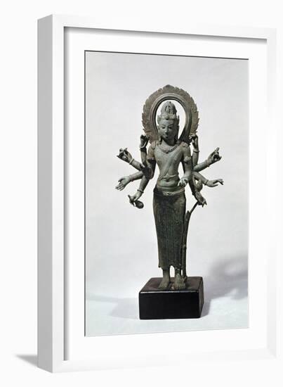 Bodhisattva Avalokitesvara, from Central Java, 9th-10th Century-null-Framed Giclee Print