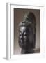 Bodhisattva's Head, Bronze Statue, China, Sui Dynasty, 6th-7th Century-null-Framed Giclee Print