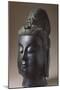 Bodhisattva's Head, Bronze Statue, China, Sui Dynasty, 6th-7th Century-null-Mounted Giclee Print