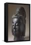 Bodhisattva's Head, Bronze Statue, China, Sui Dynasty, 6th-7th Century-null-Framed Stretched Canvas