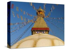 Bodhnath Stupa (Bodnath, Boudhanath) the Largest Buddhist Stupa in Nepal, Kathmandu, Nepal-Gavin Hellier-Stretched Canvas