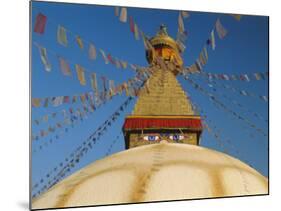 Bodhnath Stupa (Bodnath, Boudhanath) the Largest Buddhist Stupa in Nepal, Kathmandu, Nepal-Gavin Hellier-Mounted Photographic Print