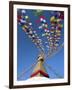 Bodhnath Stupa (Boudhanth) (Boudha), One of the Holiest Buddhist Sites in Kathmandu, UNESCO World H-Lee Frost-Framed Photographic Print