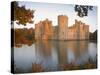 Bodiam Castle, East Sussex, England, United Kingdom, Europe-Mark Banks-Stretched Canvas