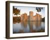 Bodiam Castle, East Sussex, England, United Kingdom, Europe-Mark Banks-Framed Photographic Print