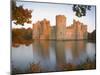 Bodiam Castle, East Sussex, England, United Kingdom, Europe-Mark Banks-Mounted Photographic Print