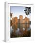 Bodiam Castle, East Sussex, England, United Kingdom, Europe-Mark Banks-Framed Photographic Print