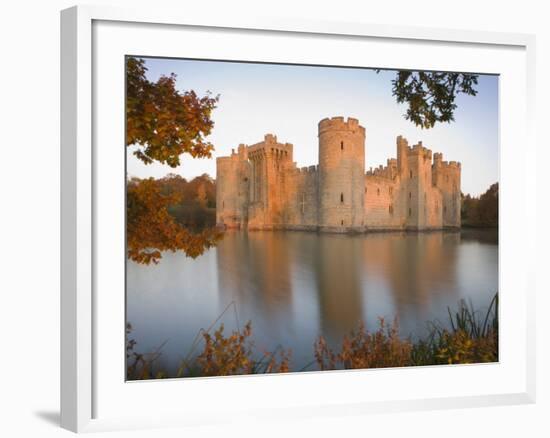 Bodiam Castle, East Sussex, England, United Kingdom, Europe-Mark Banks-Framed Photographic Print