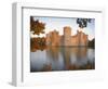 Bodiam Castle, East Sussex, England, United Kingdom, Europe-Mark Banks-Framed Photographic Print