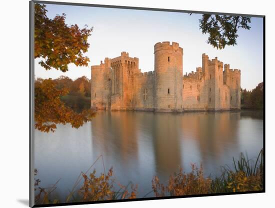 Bodiam Castle, East Sussex, England, United Kingdom, Europe-Mark Banks-Mounted Photographic Print