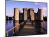 Bodiam Castle, East Sussex, England, United Kingdom-Kathy Collins-Mounted Photographic Print