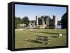 Bodiam Castle, East Sussex, England, United Kingdom-Charles Bowman-Framed Stretched Canvas