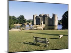 Bodiam Castle, East Sussex, England, United Kingdom-Charles Bowman-Mounted Photographic Print