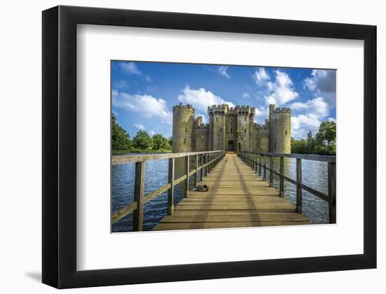 Bodiam Castle East Sussex Uk-null-Framed Art Print