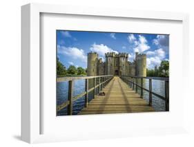 Bodiam Castle East Sussex Uk-null-Framed Art Print