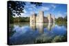 Bodiam Castle, East Sussex, Uk-Spumador-Stretched Canvas