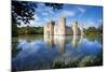 Bodiam Castle, East Sussex, Uk-Spumador-Mounted Photographic Print