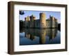 Bodiam Castle Reflected in Moat, Bodiam, East Sussex, England, United Kingdom-Ruth Tomlinson-Framed Photographic Print