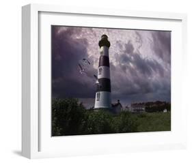 Bodie Island I-Steve Hunziker-Framed Art Print