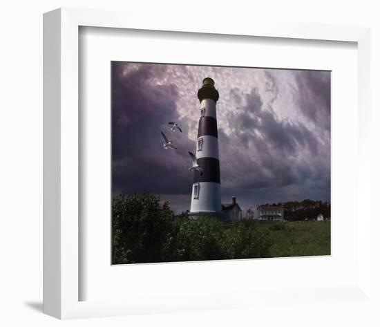 Bodie Island I-Steve Hunziker-Framed Art Print