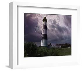 Bodie Island I-Steve Hunziker-Framed Art Print