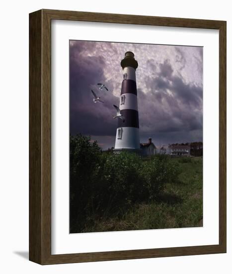 Bodie Island II-Steve Hunziker-Framed Art Print