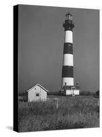 Bodie Island Light House, 6 Miles South of Nag's Head-Eliot Elisofon-Stretched Canvas