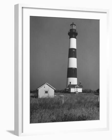 Bodie Island Light House, 6 Miles South of Nag's Head-Eliot Elisofon-Framed Photographic Print