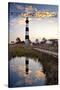 Bodie Island Lighthouse - Outer Banks, North Carolina-Lantern Press-Stretched Canvas