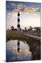 Bodie Island Lighthouse - Outer Banks, North Carolina-Lantern Press-Mounted Art Print