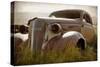 Bodie Junkyard Chevy-Jessica Rogers-Stretched Canvas